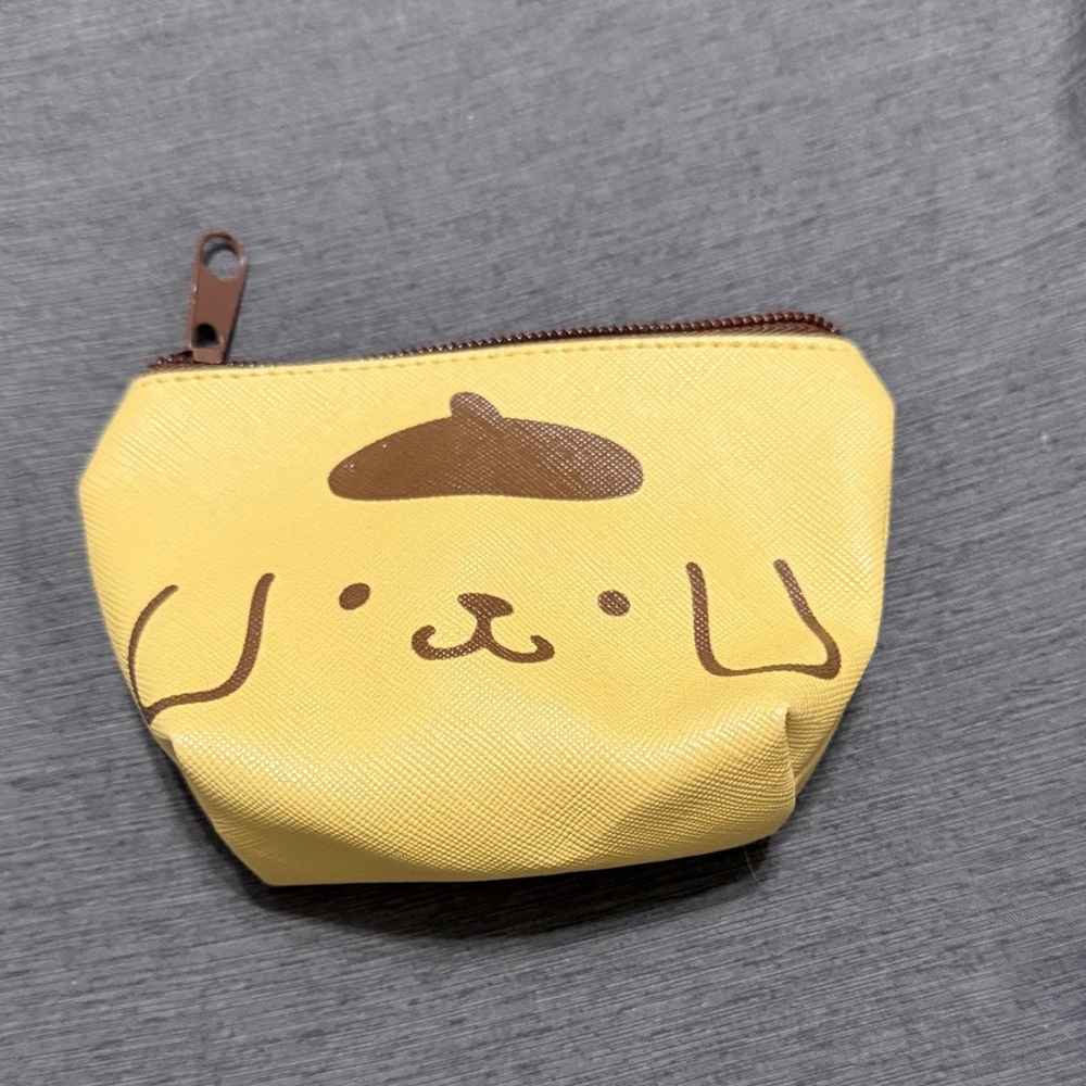 Sanrio Yellow Pompompurin Pouch